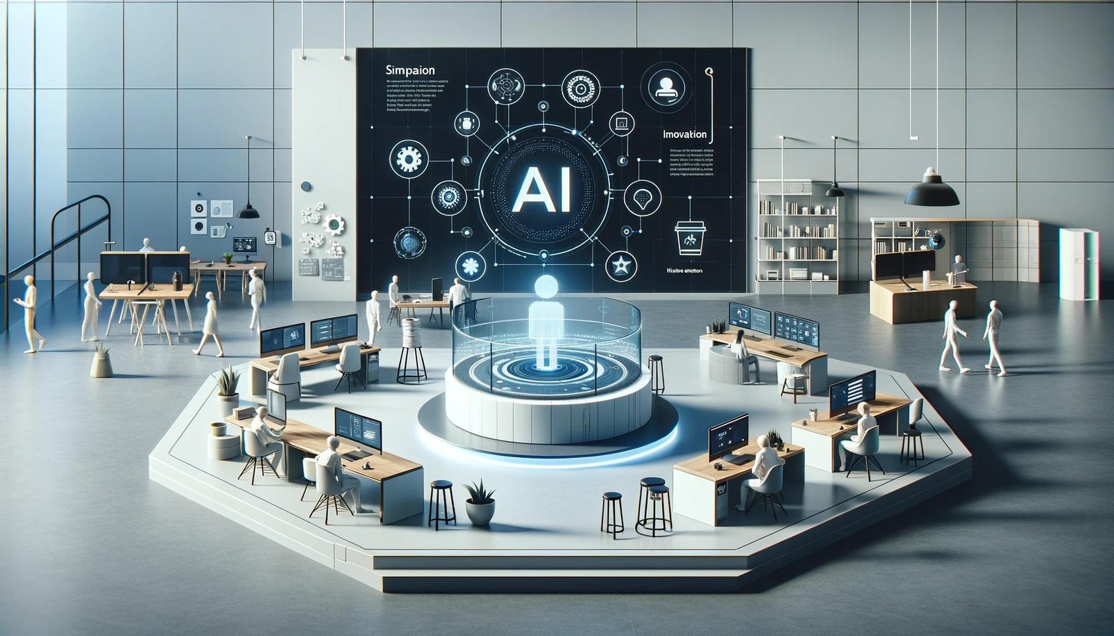 Concept of an AI command center