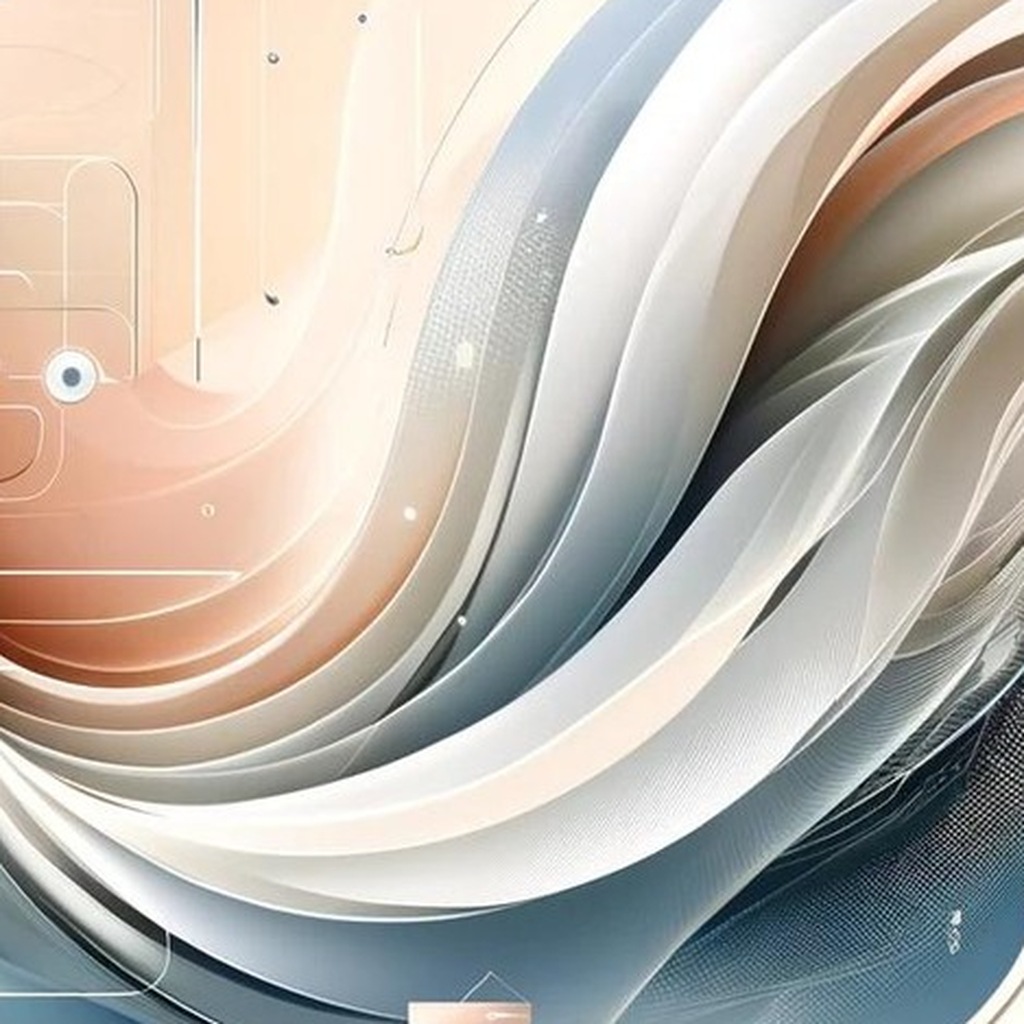 Curioforce mark — a pearlescent, swirling 3D form
